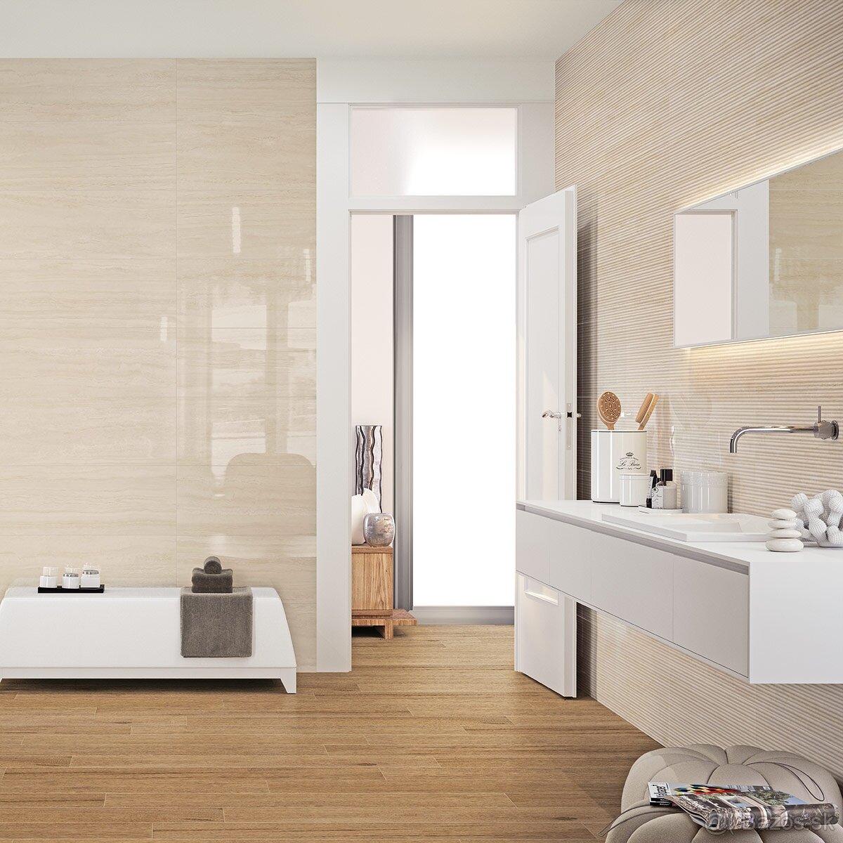 Obklad do kupelne Marazzi Marbleplay Marfil - 2