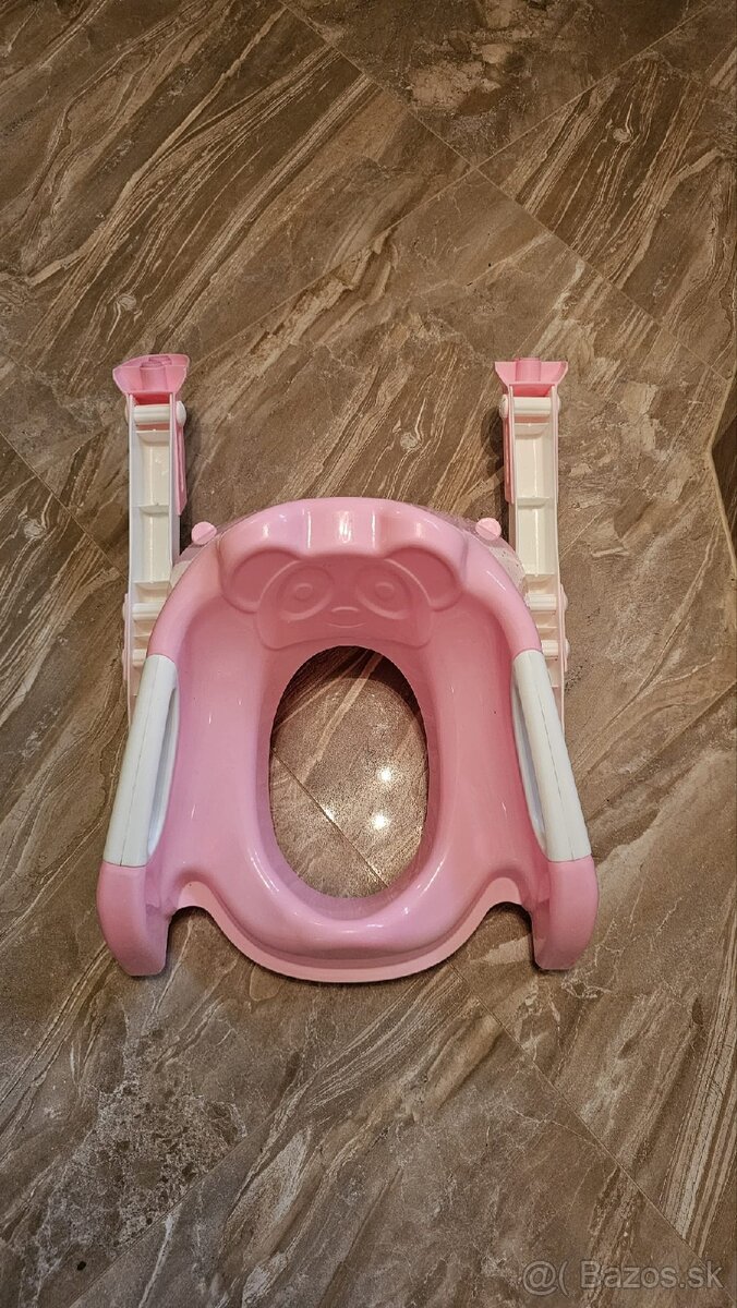 WC sedátko so schodíkom pre deti - dievčatá - 2
