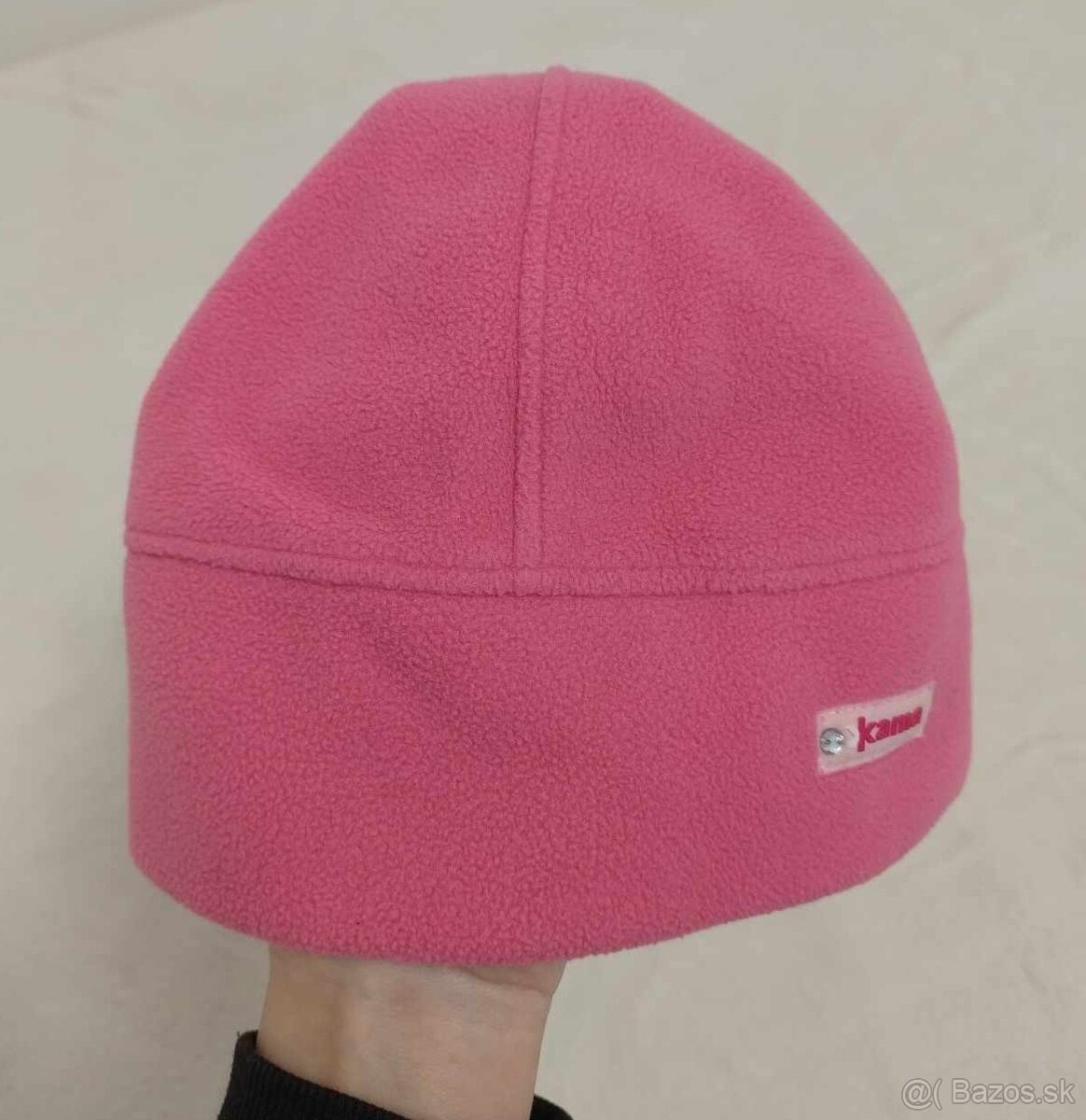 SET 3x čiapka značky Kama (ružová, čierna, biela) - 2