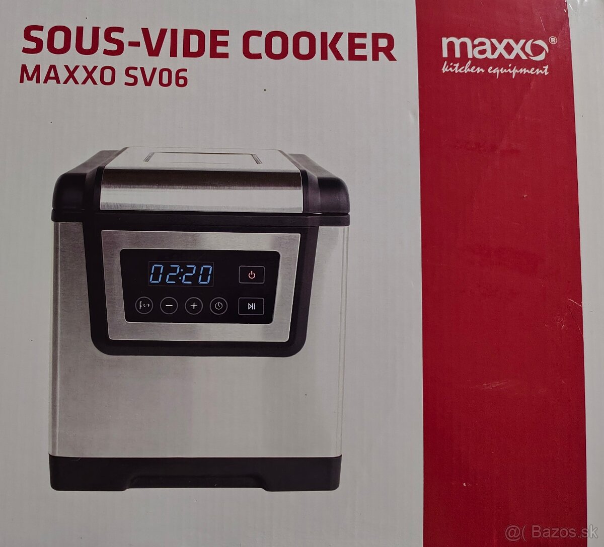 Elektrický hrniec Sous vide maxxo sv006 + zváračka - 2