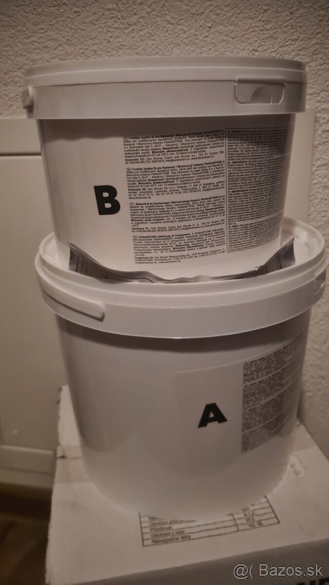 2 kusy Den Braven spojiva A + B na 125 kg, spolu na 250 kg - 2