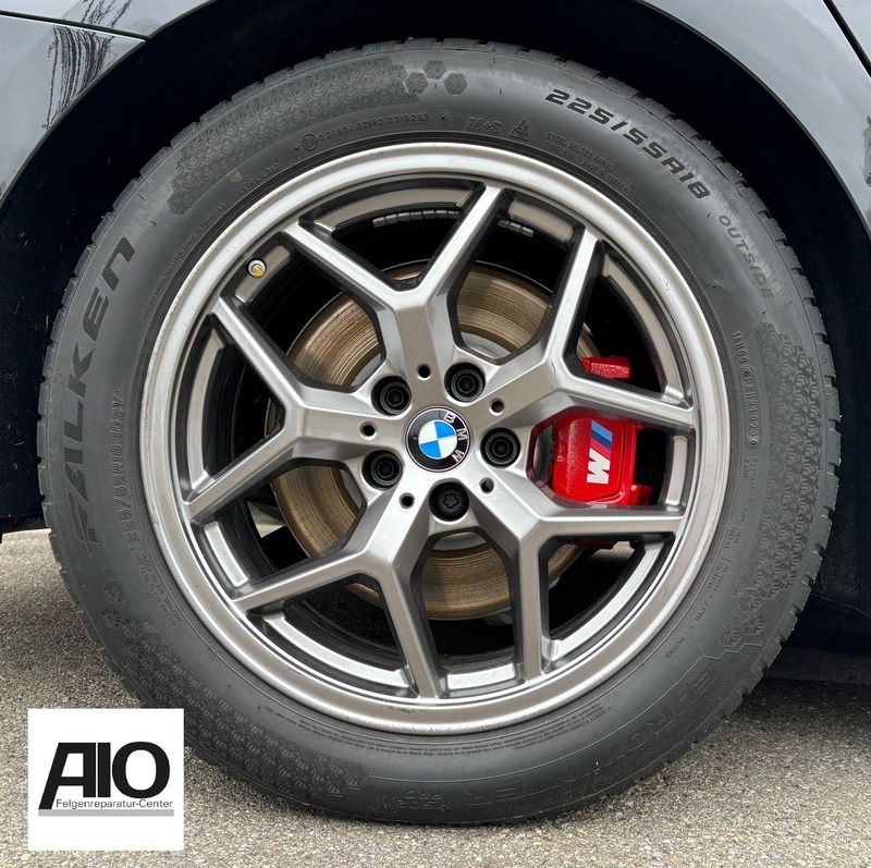 18" Lt/Aly wheels Y-spoke style 932 Grey BMW zimný komplet - 2