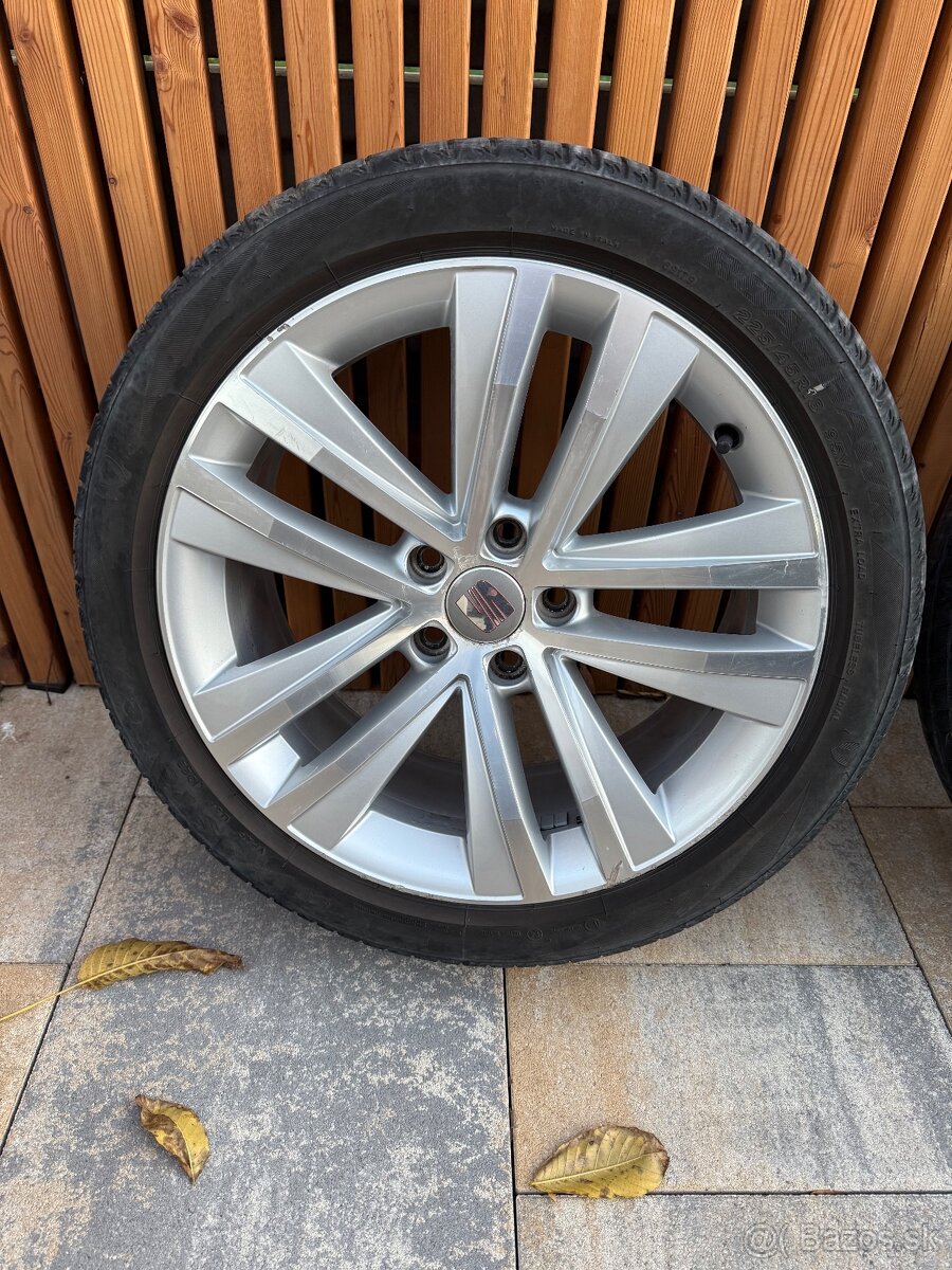 Elektrony + letne pneu 5x112 225/45 R18 Alhambra Sharan - 2