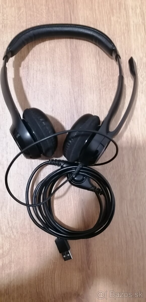 Drôtové USB slúchadlá Logitech - 2