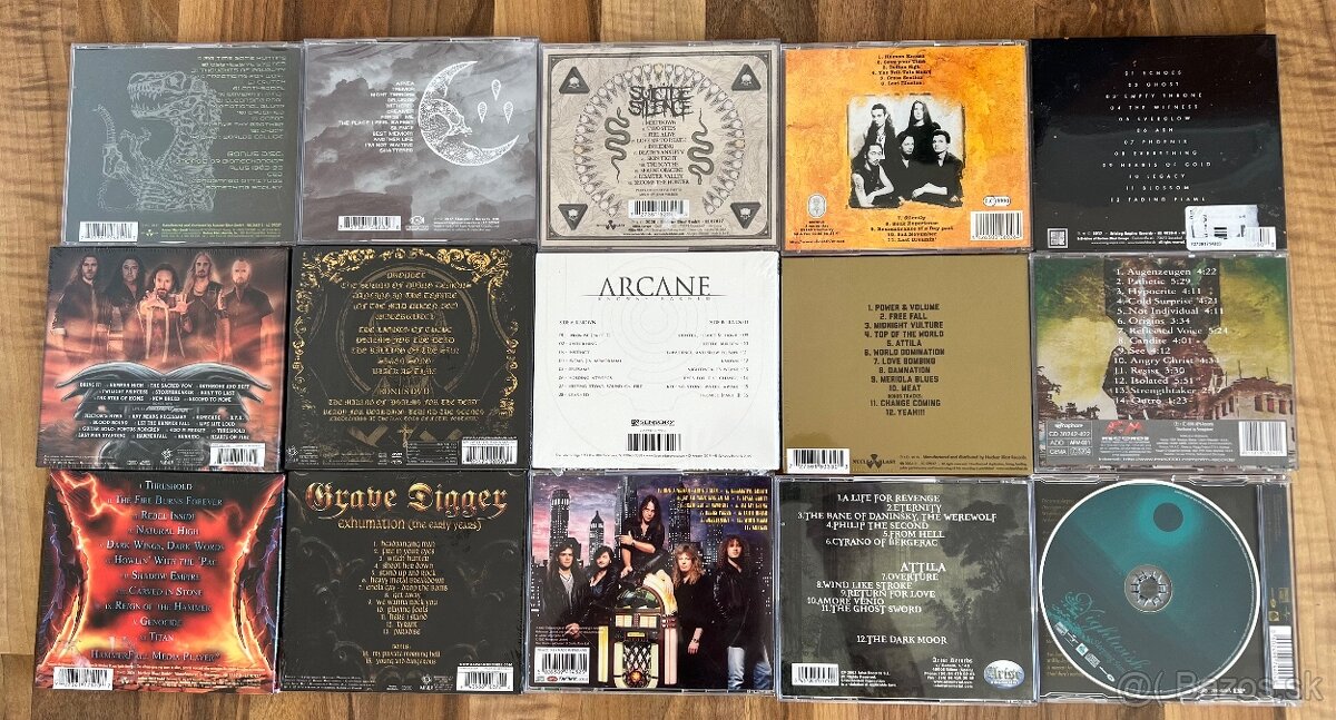 Helloween, Hammerfall, Nightwish, Grave Digger, Candlemass… - 2