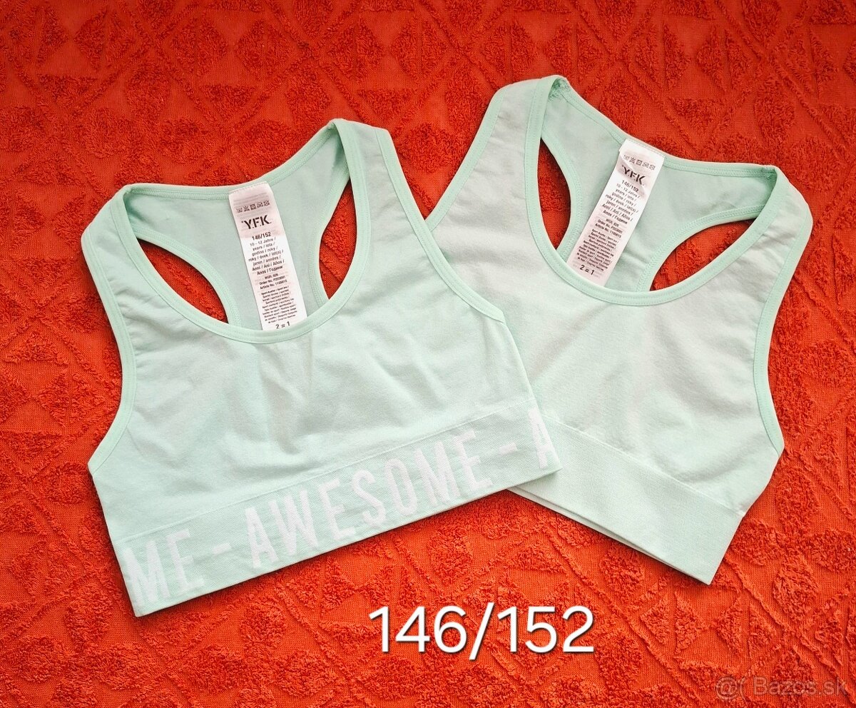 Dievčenská mikina na zips 146 - 2