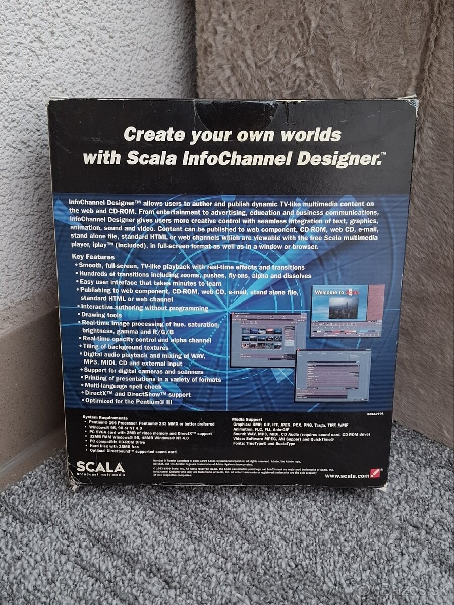 Scala InfoChannel Designer - softvérový nástroj - 2