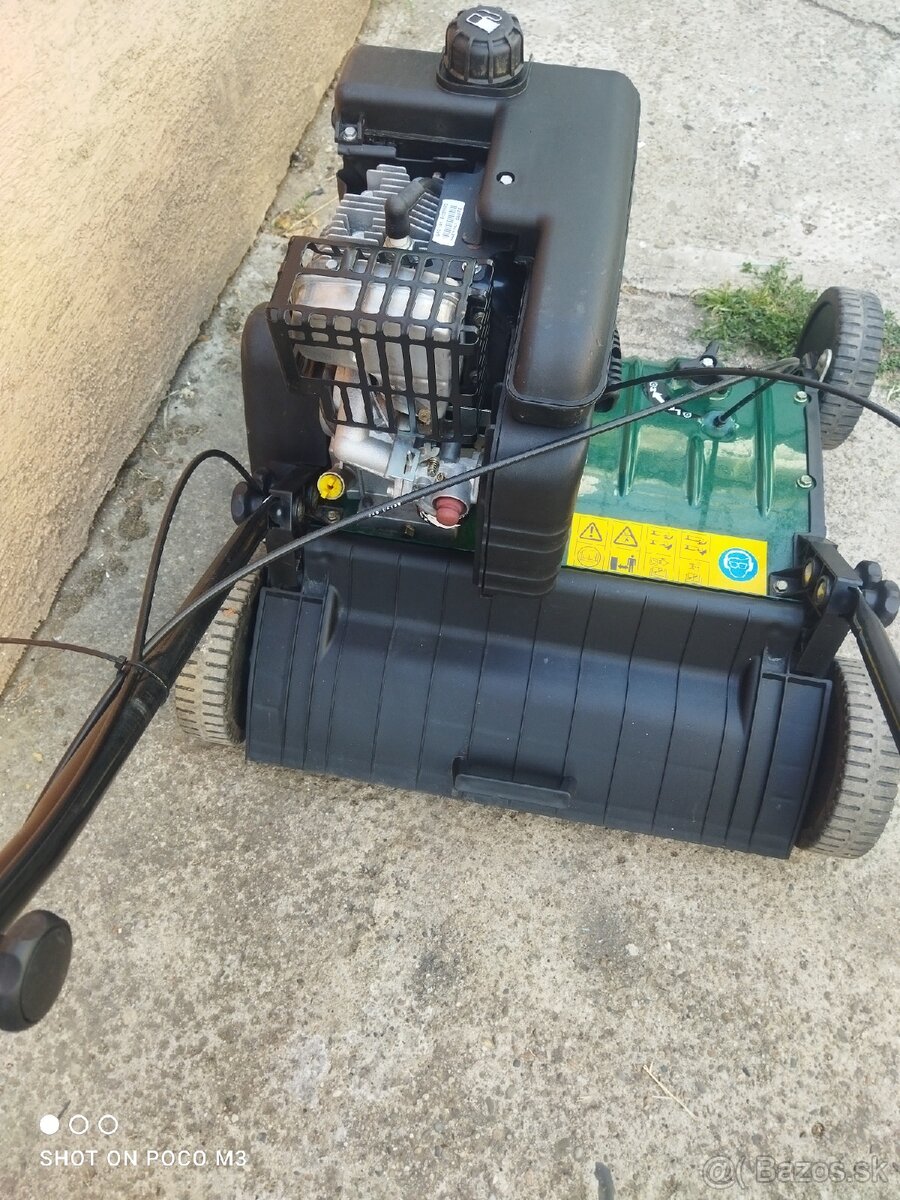Benzínový vertikutator geo -tec - 2