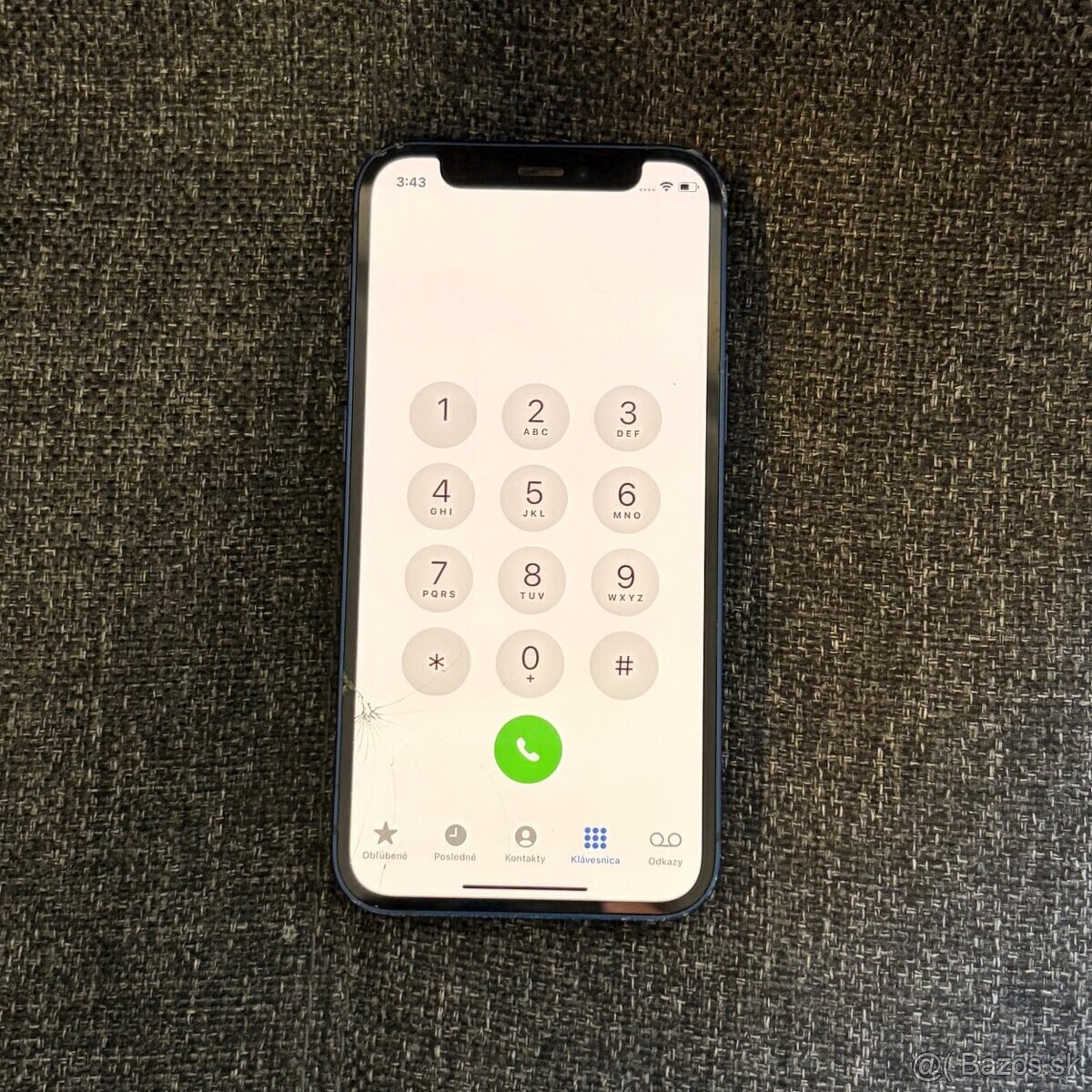 Apple 12 mini 64GB poškodený displej - 2