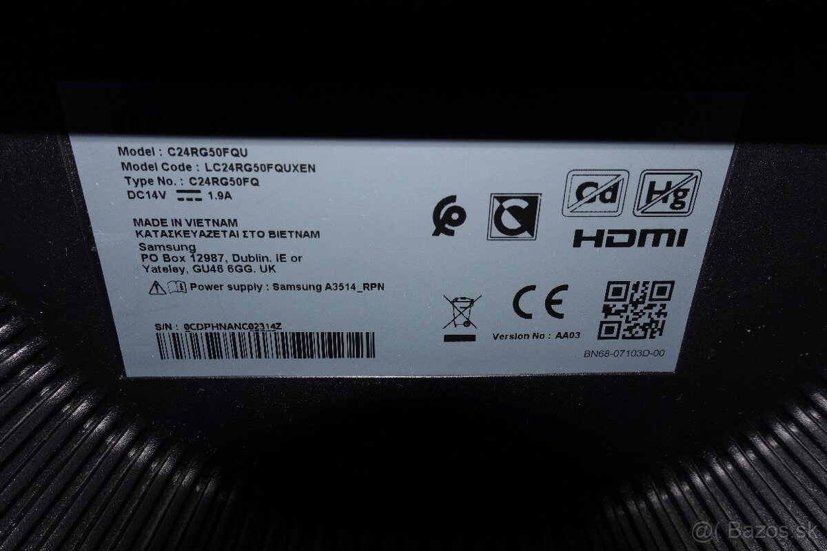 Monitor Samsung C24RG50FQU - 2