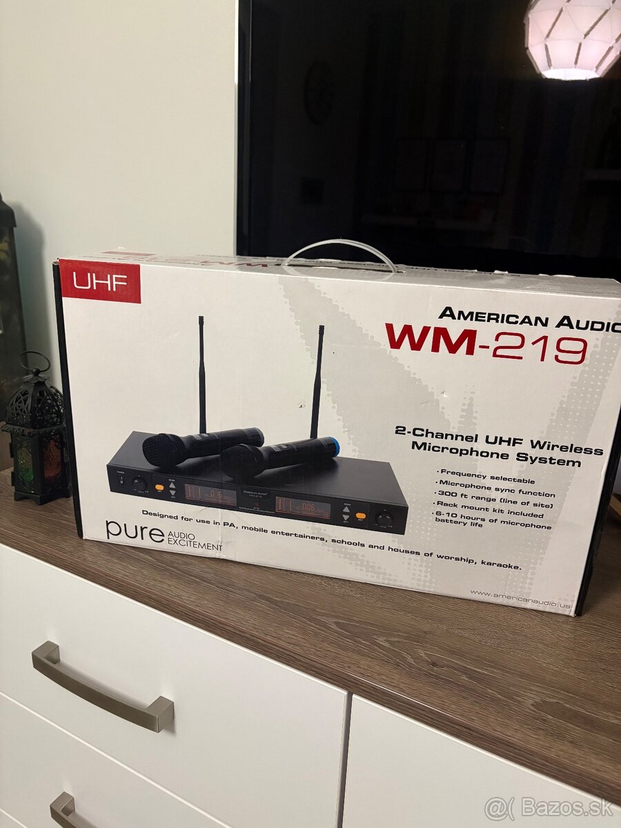 UHF Mikrofóny American Audio - 2