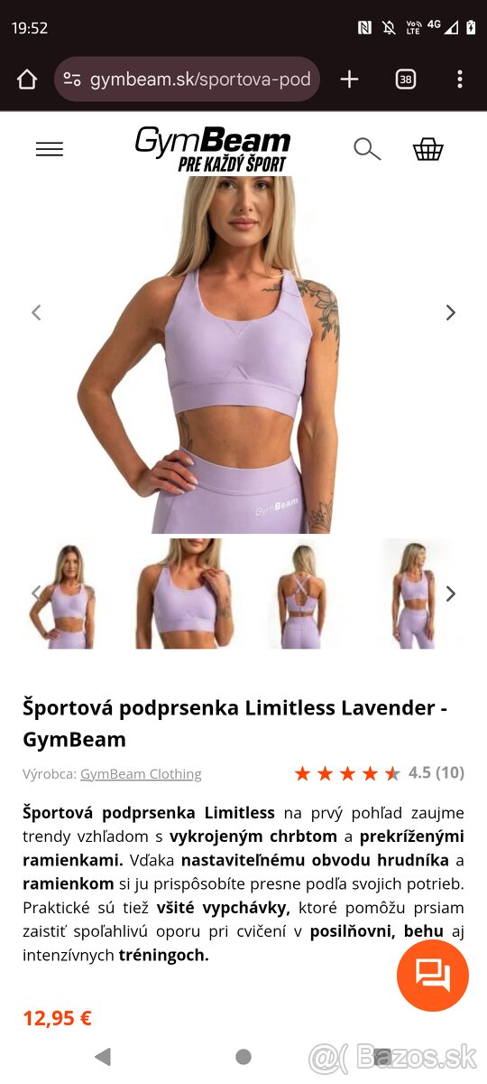 Gymbeam set veľkosť S - 2