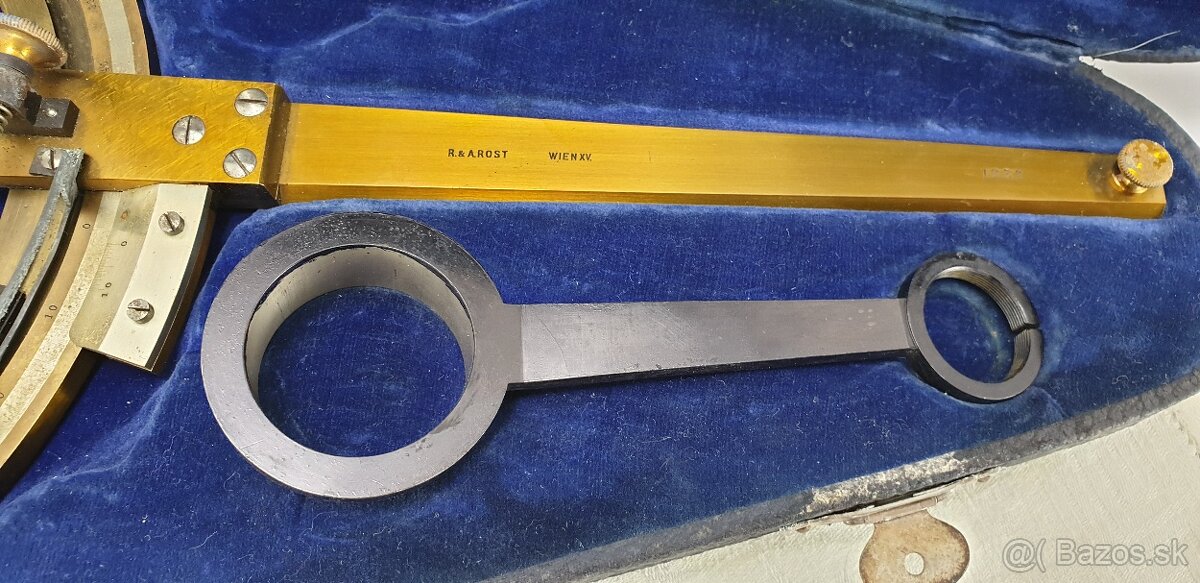 Starožitný banícky merací prístroj - ROST IN WIEN - 2