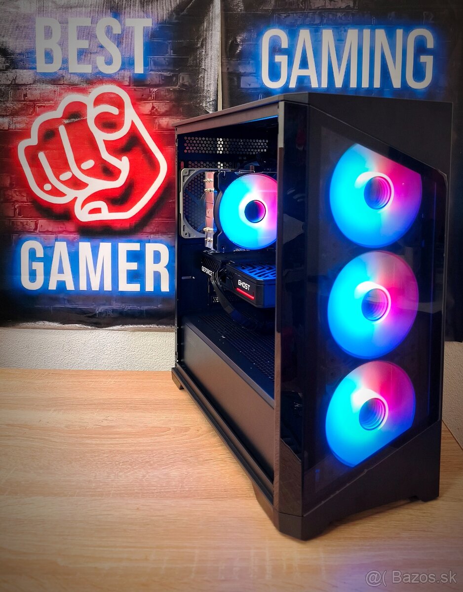 R7 5700x/RTX 5060 Ti/32 GB RAM/NVMe SSD+HDD 1,5TB/Záruky - 2