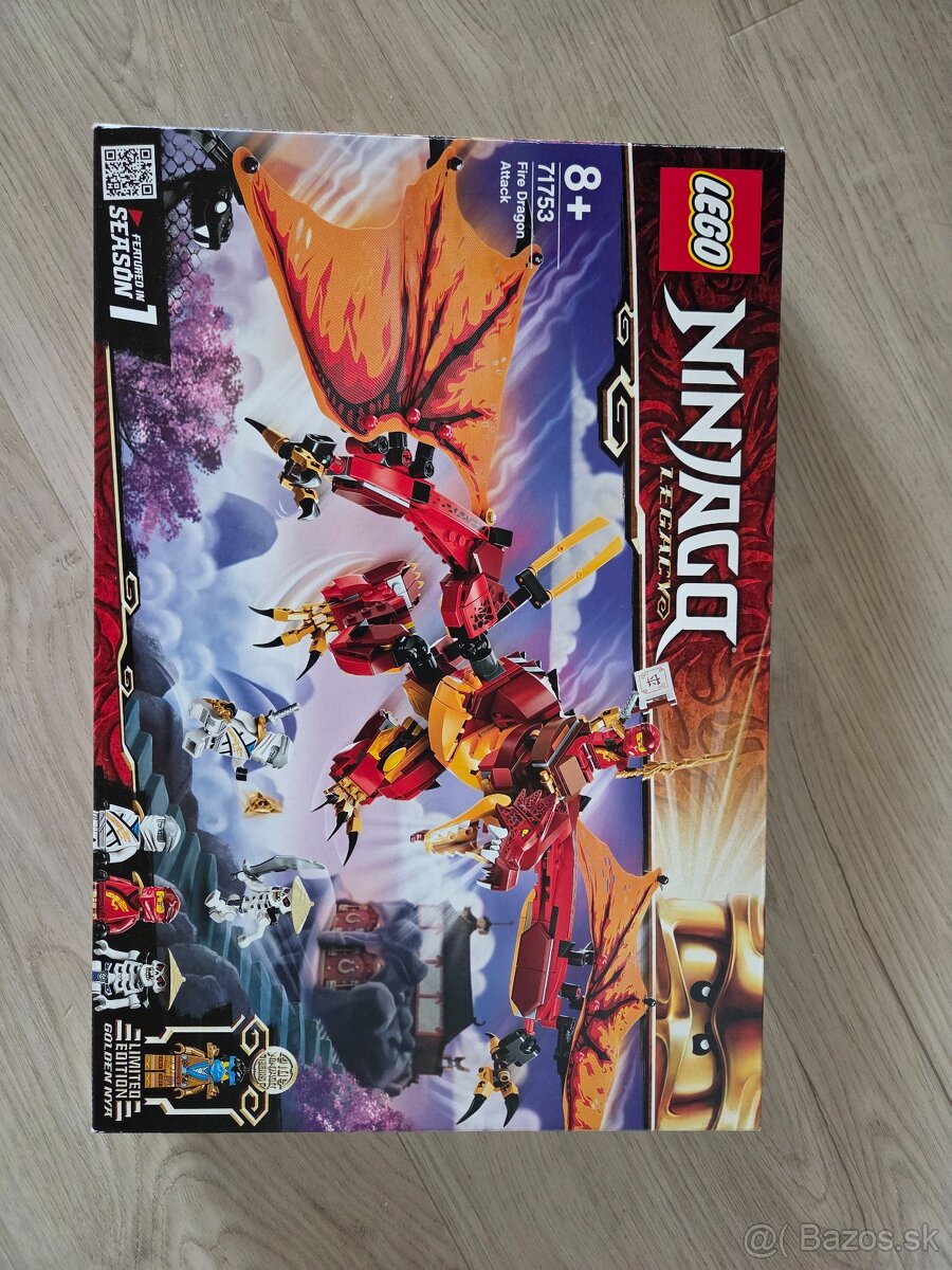 Predám lego Ninjago 71753 útok draka ohňa - 2