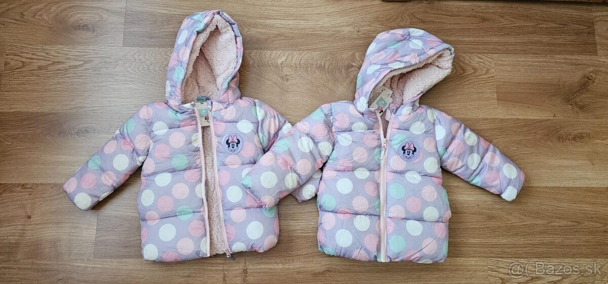 Zimušná bunda Minnie 86 / 92 - Nová - 2
