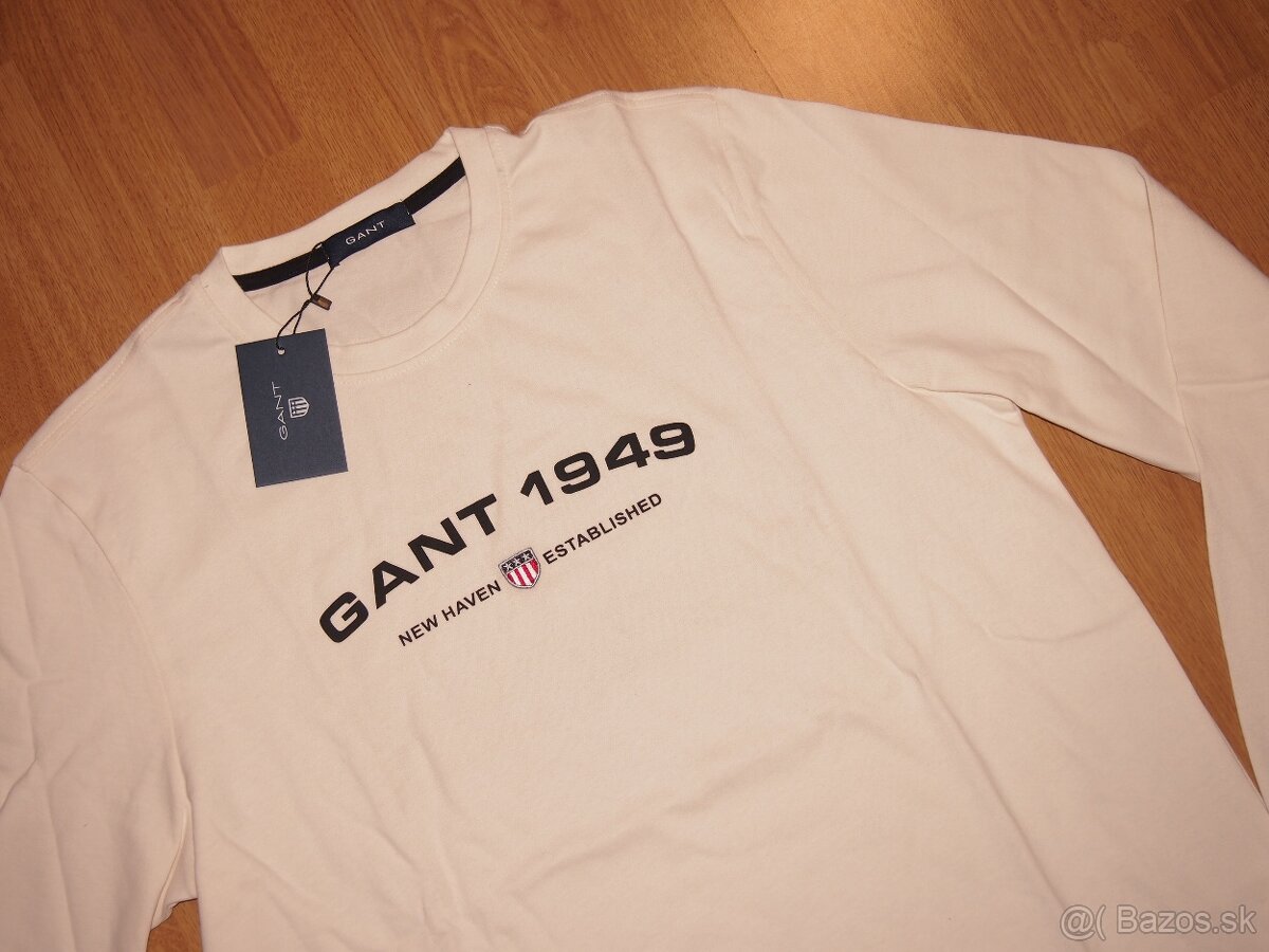Gant pánske tričko s dlhým rukávom - 2