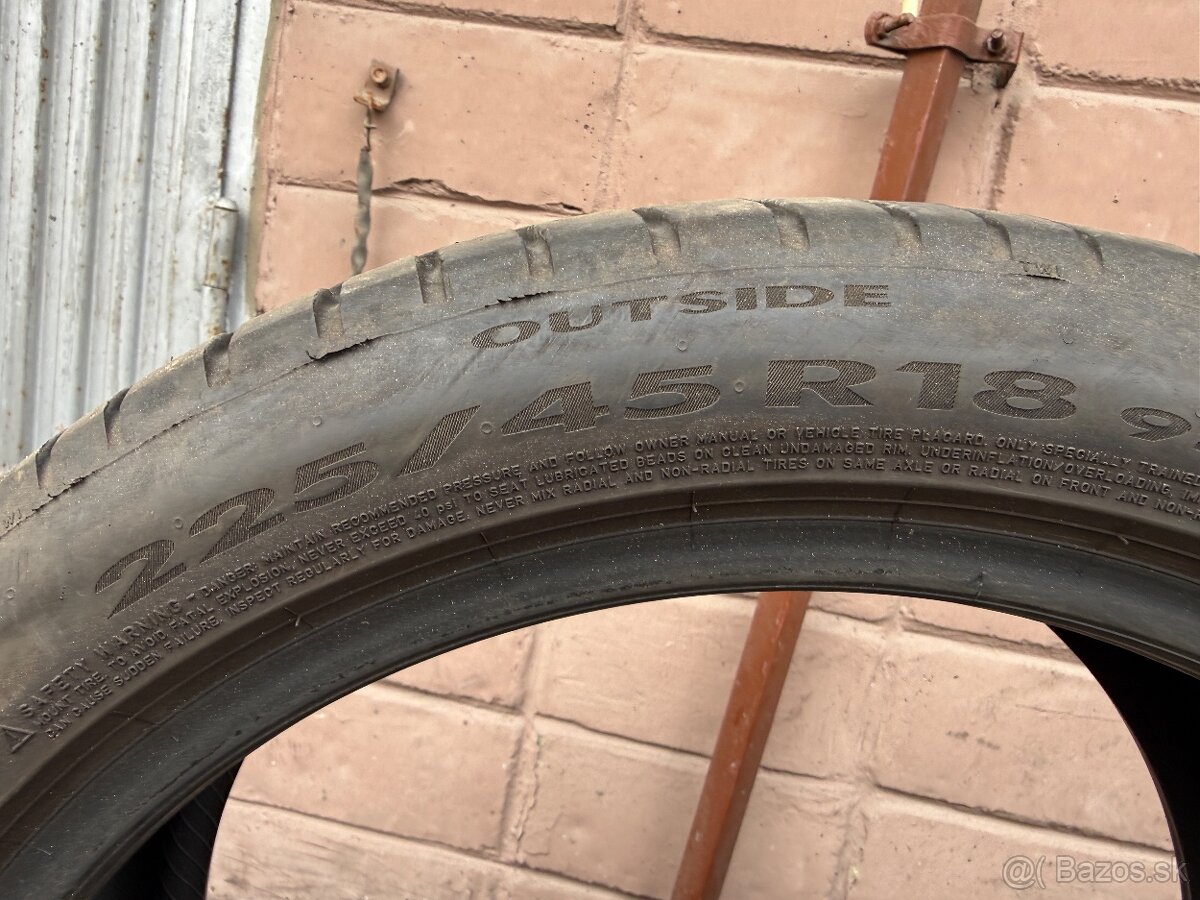 Letne pneumatiky 225/45 R18 - 2