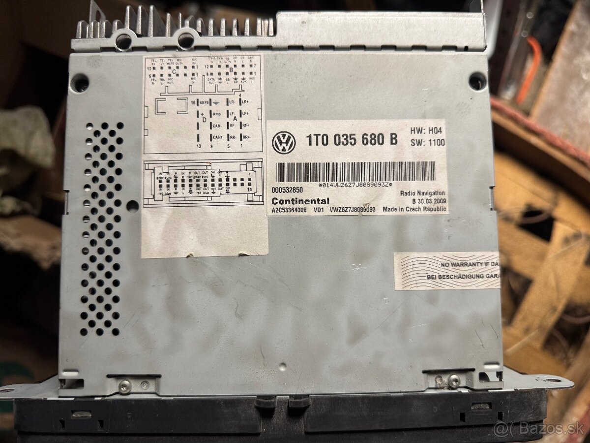 Originál rádio VW - 2