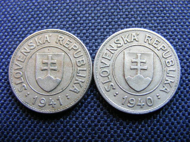 staré slovenské 1 koruny - 2