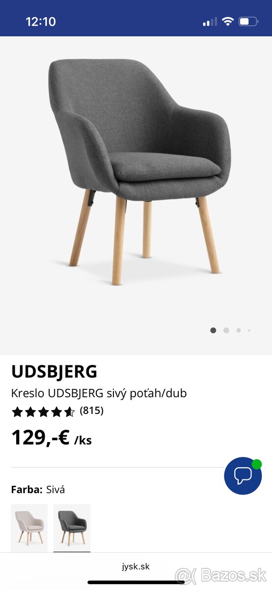 Sivé kresla - 2