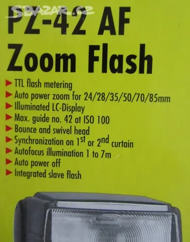 Canon Blesk-Soligor PZ 42 AF -Nový - 2