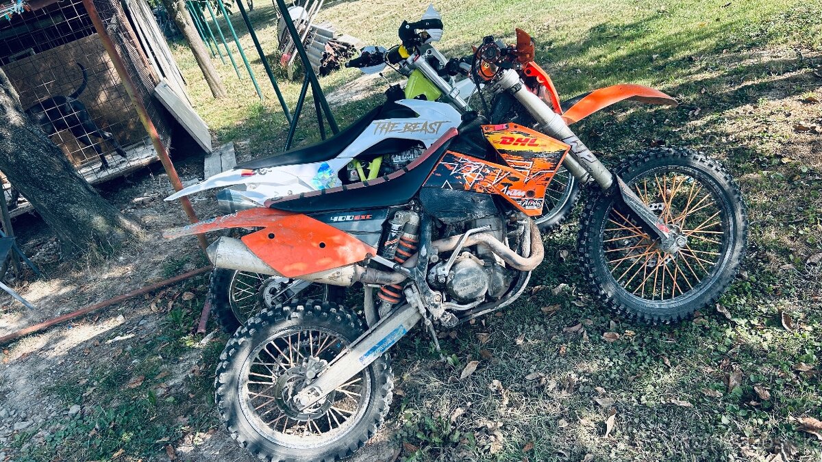 KTM exc 400 2007 - 2
