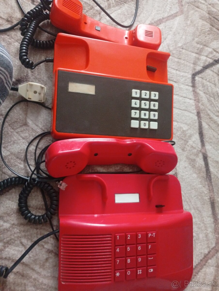 Stare telefony pevná linka - 2