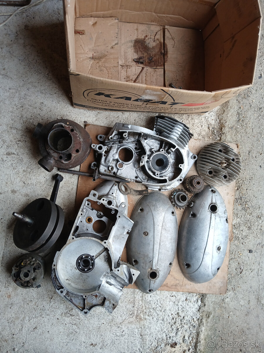 predám rôzne veci na jawa 250 - 2