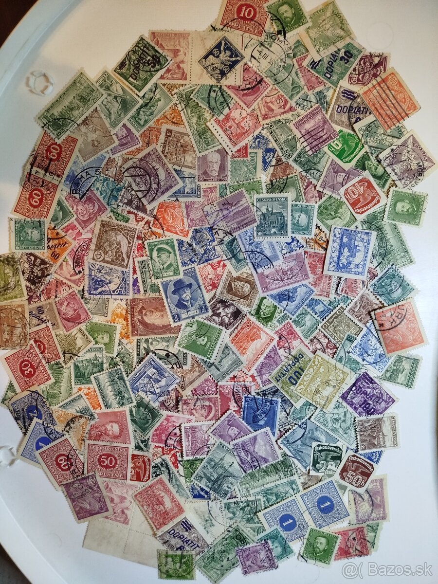 1. ČSR - mix známok - 2