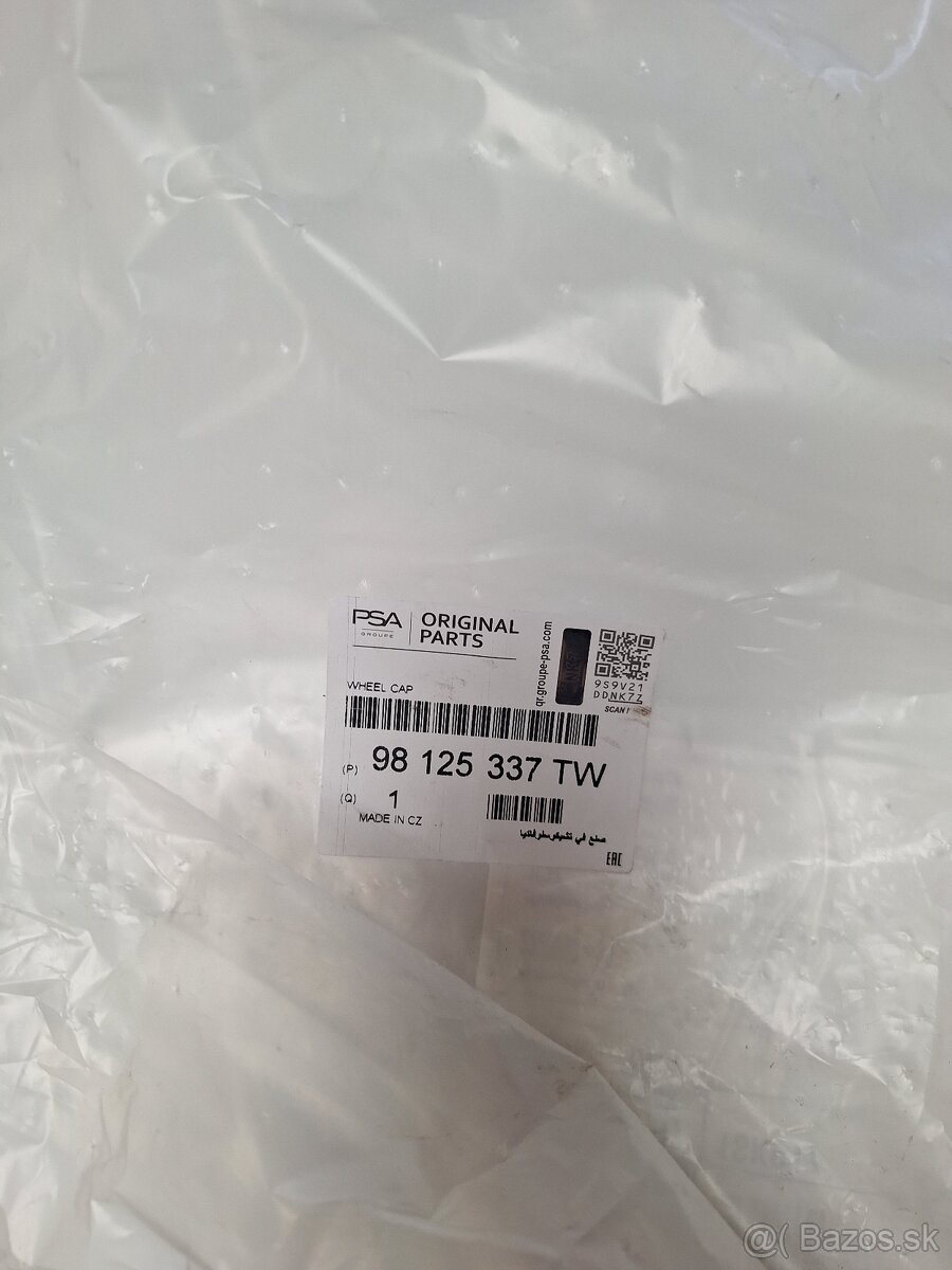 Puklica Peugeot 16" 98125337TW - 2