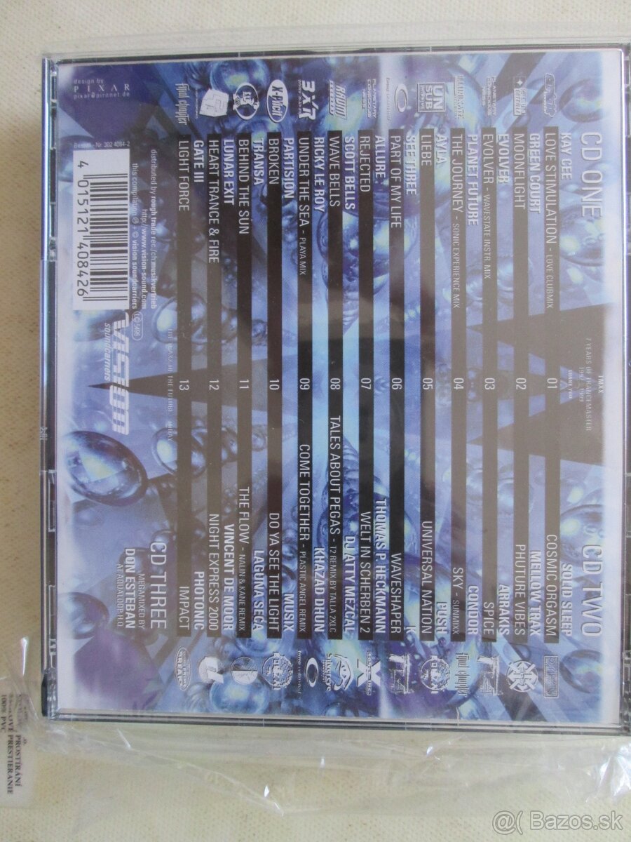 Trancemaster 20 (3cd) + Hot & fresh, Robotrax. - 2
