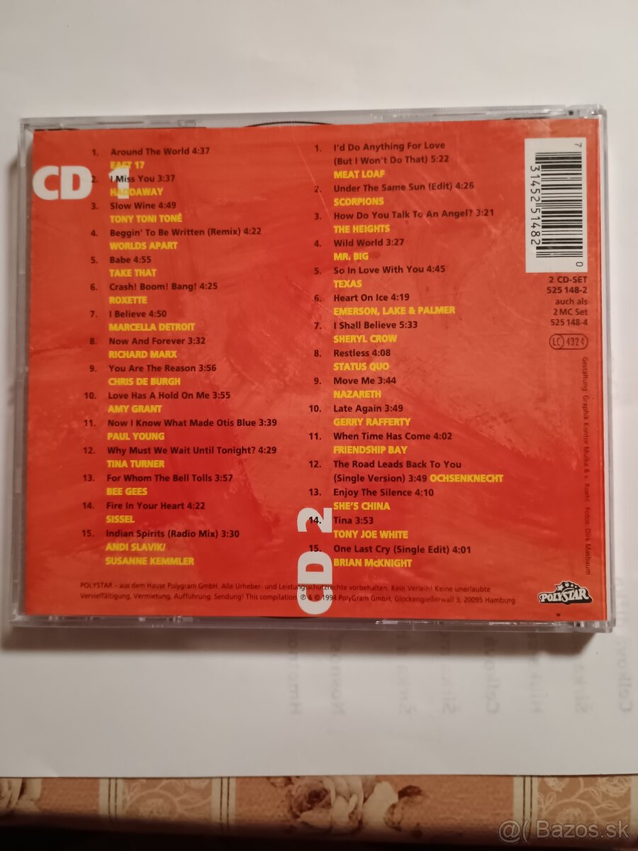 Predám 2 CD výbery 3. - 2