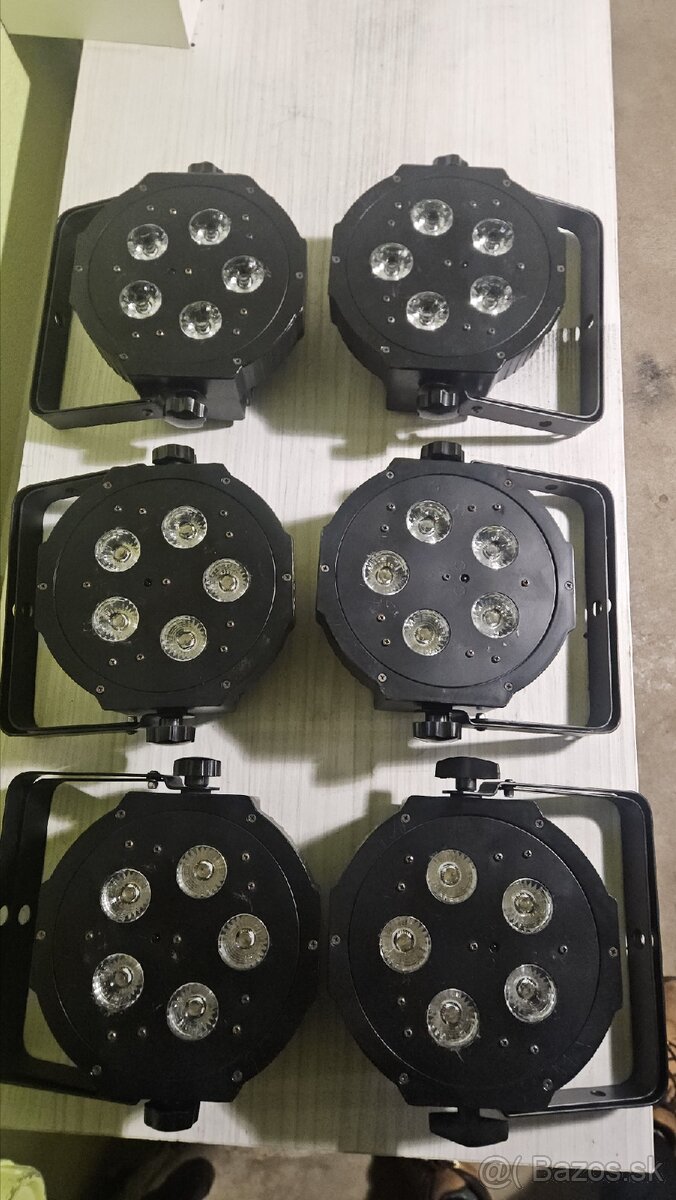 Led Par AJD Mega Hex Par 6ks - 2