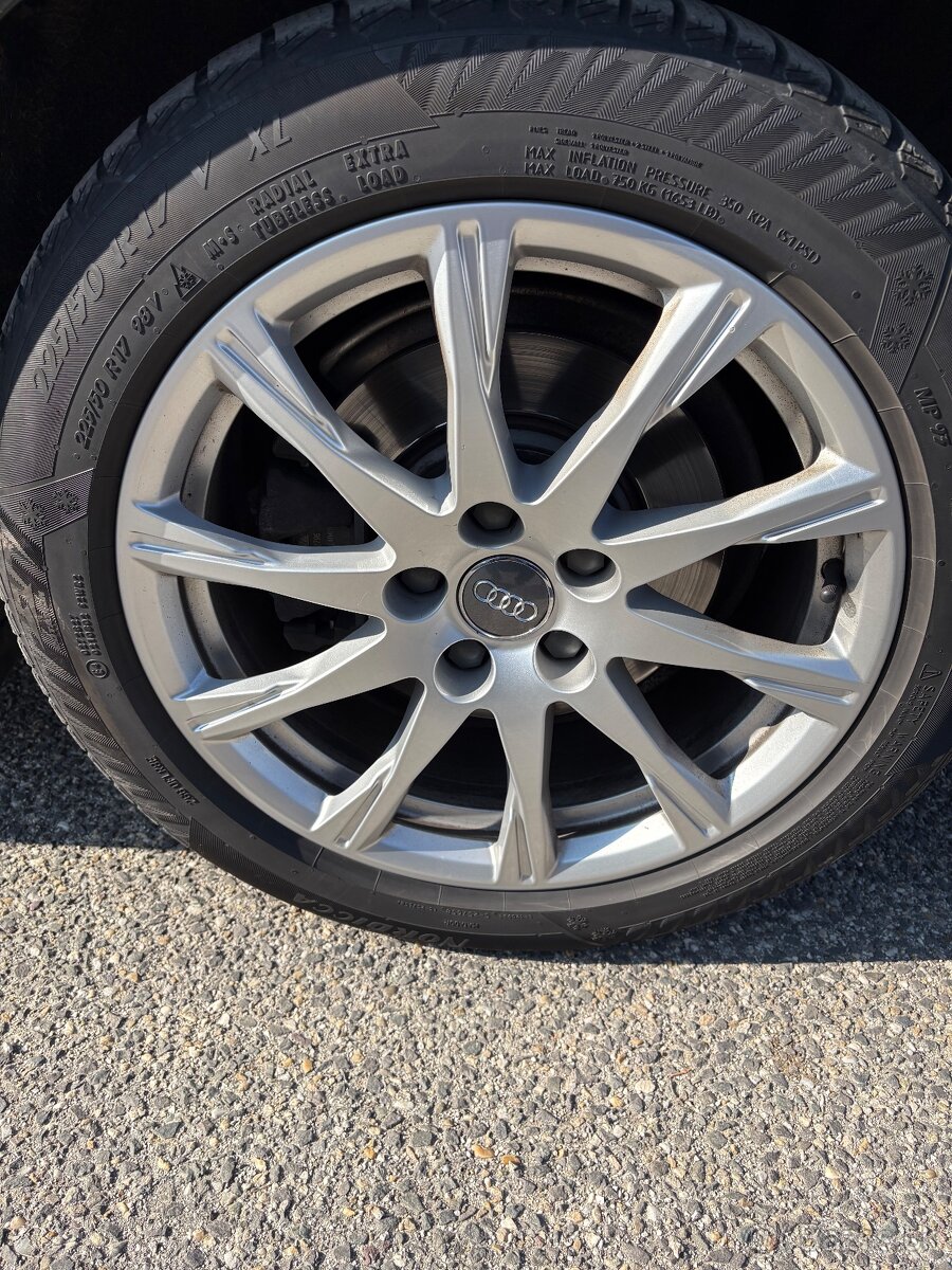 Elektróny Audi 5x112 R17 66,6mm - 2