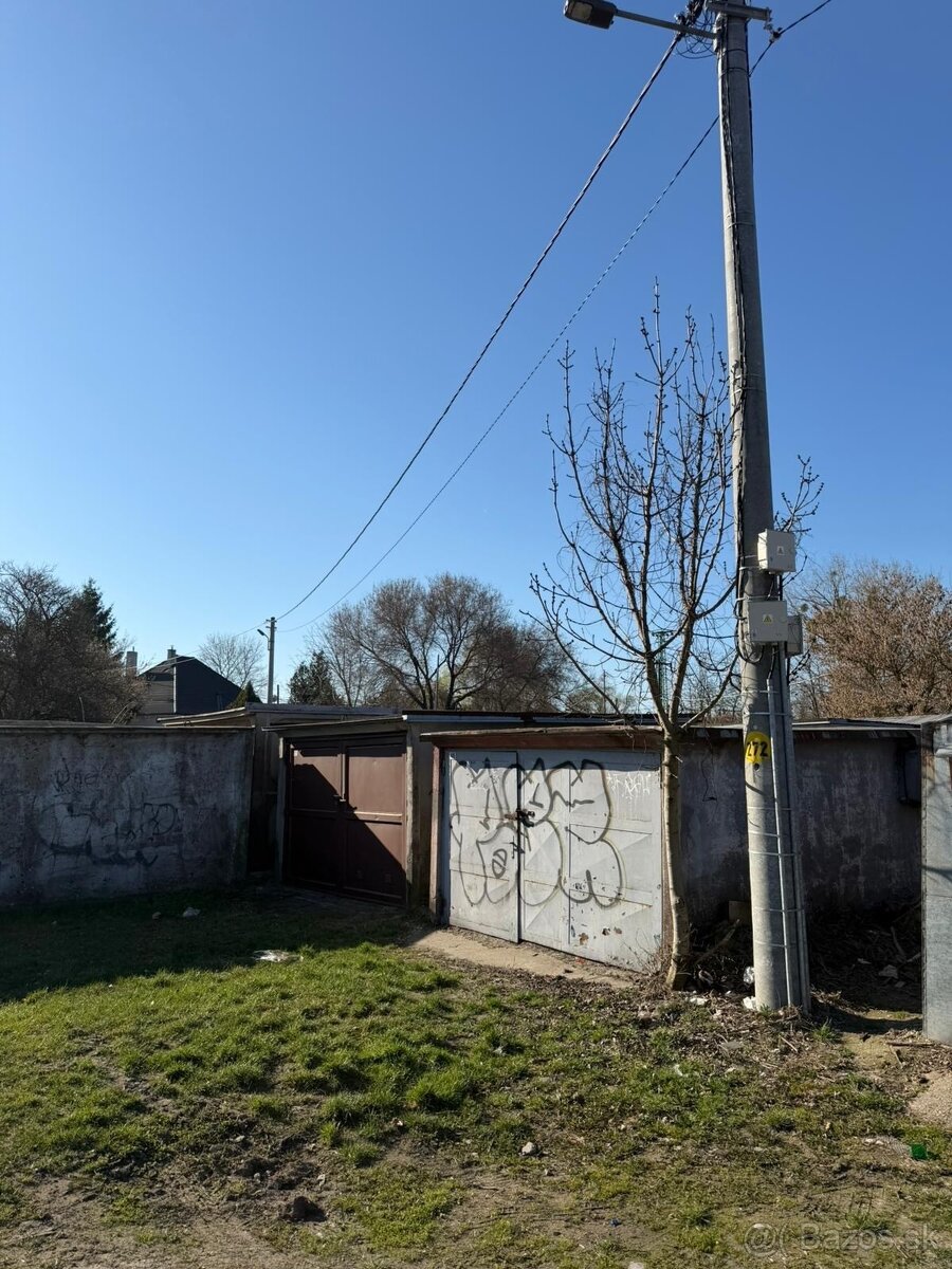 Prenajmem garaz v Samorine - 2