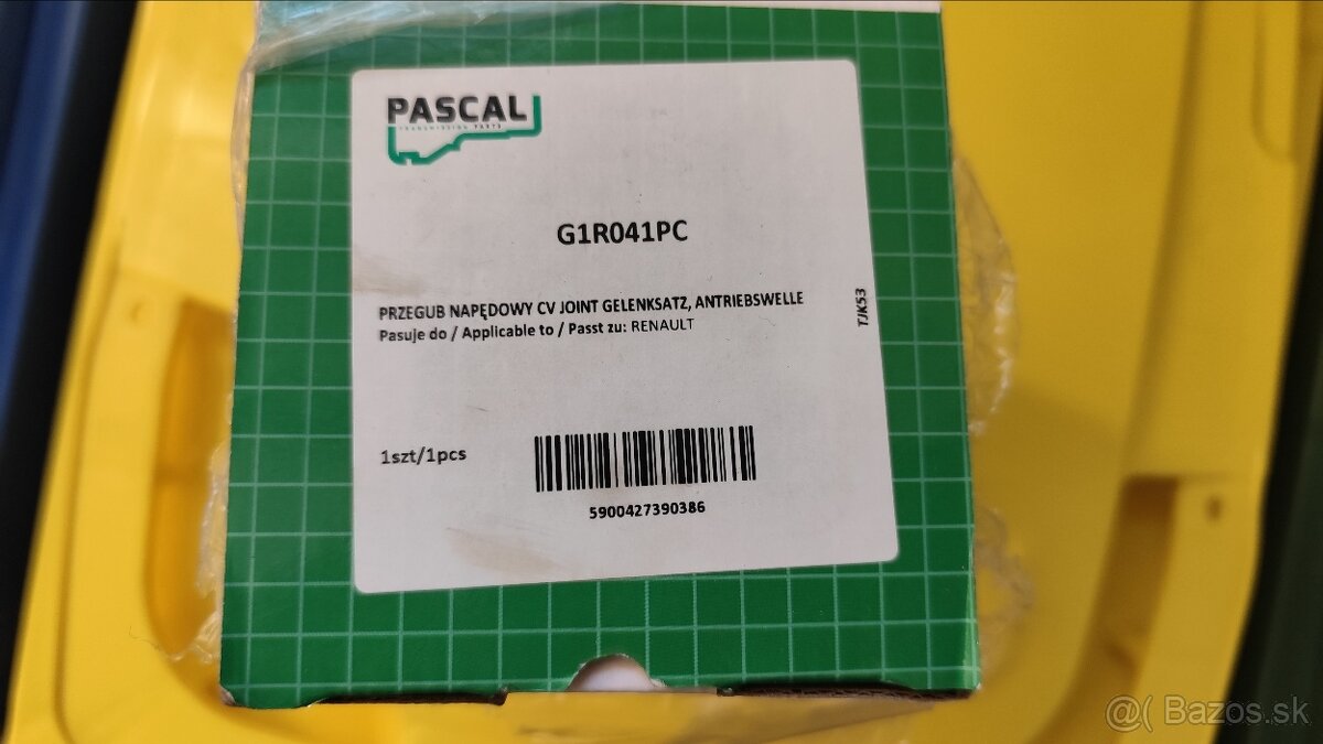 Homokineticky klb - 2