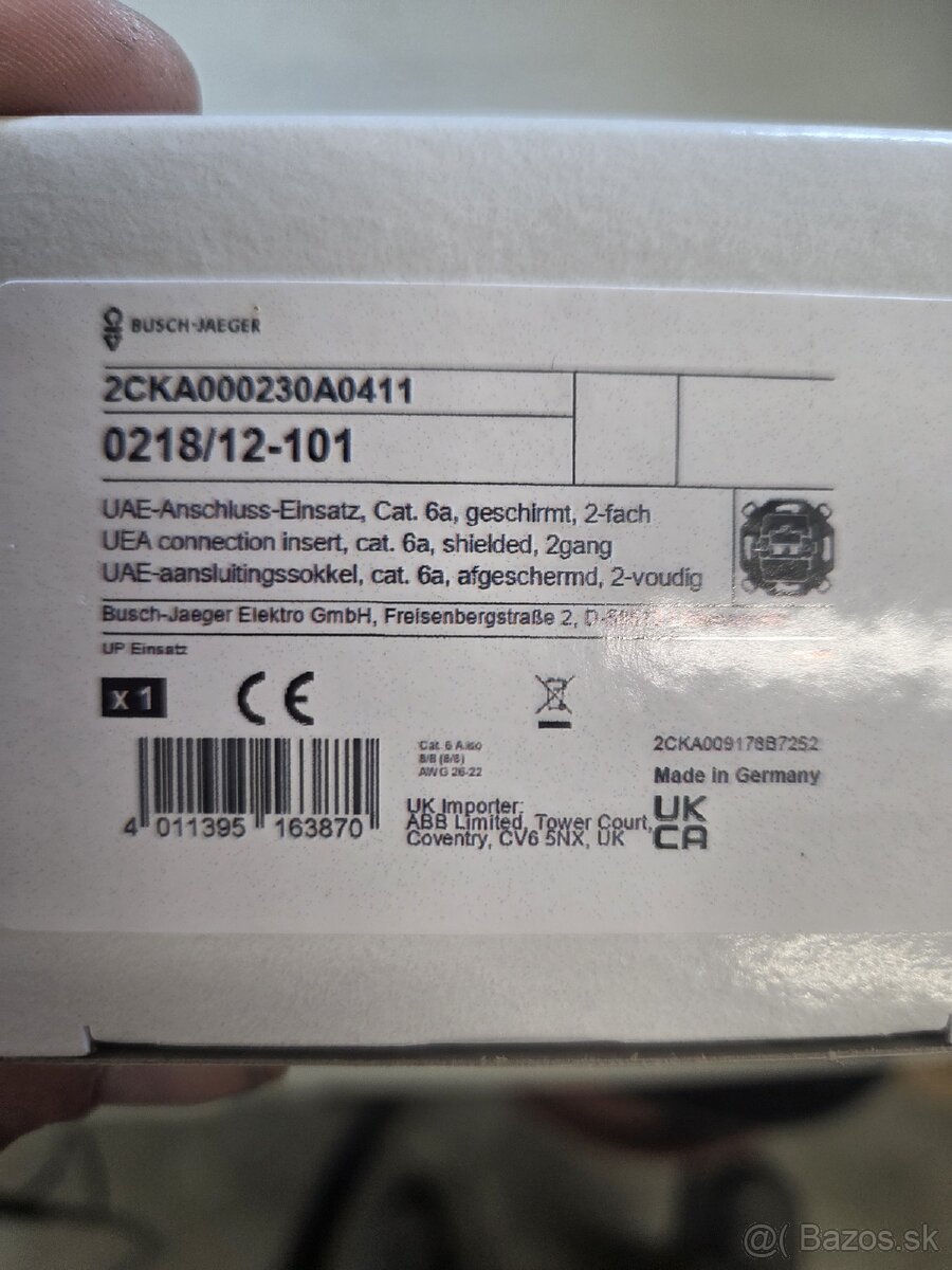 Rj45 dátová zásuvka - 2