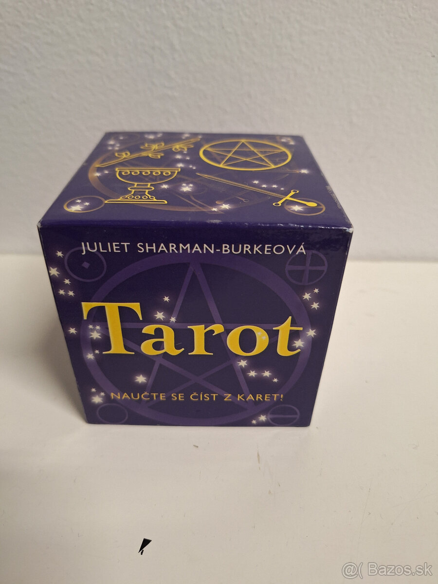 Tarotové karty - karty, podložka + knižka - 2