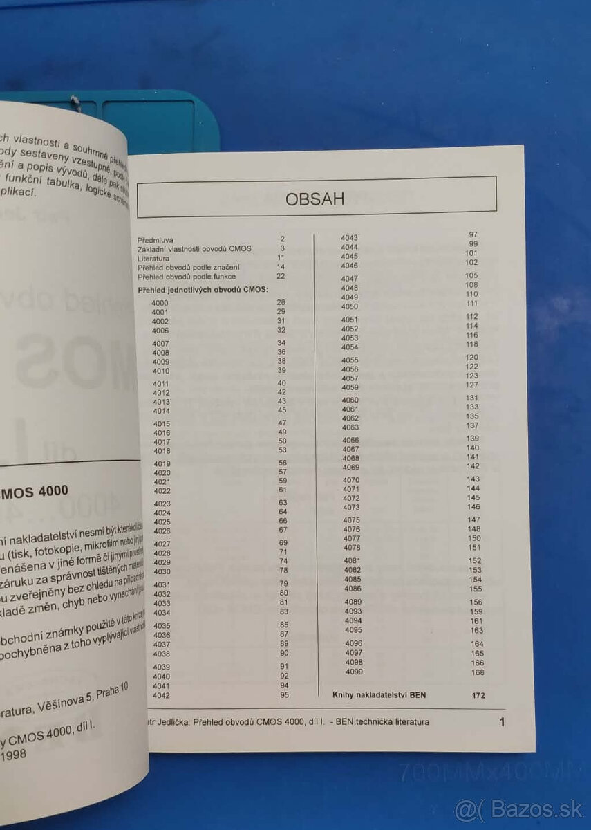 Přehled obvodů CMOS 4000 1 - 2