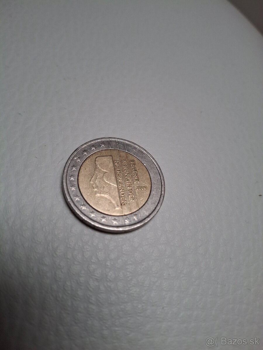 Predam 2 eurovu mincu Beatrix - 2