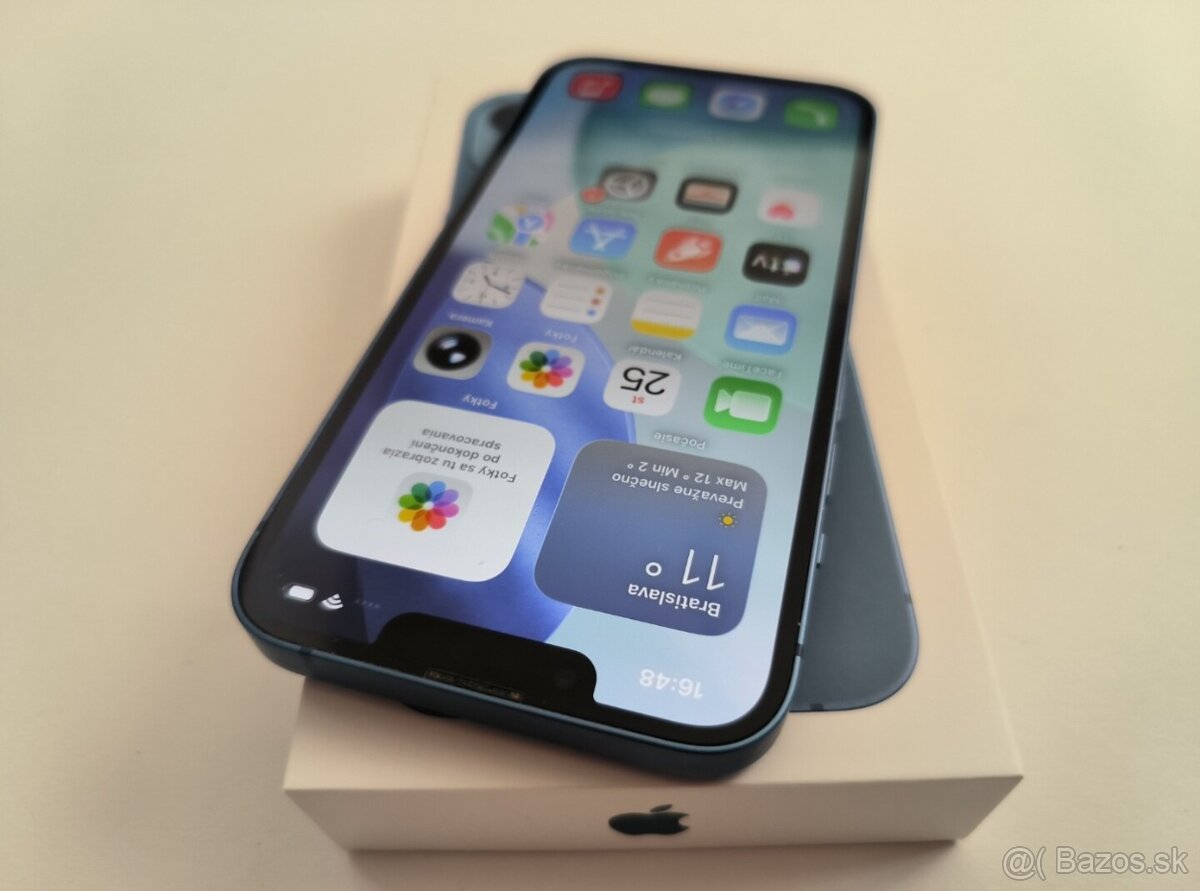 apple iphone 13 128gb Blue / Batéria 100% - 2
