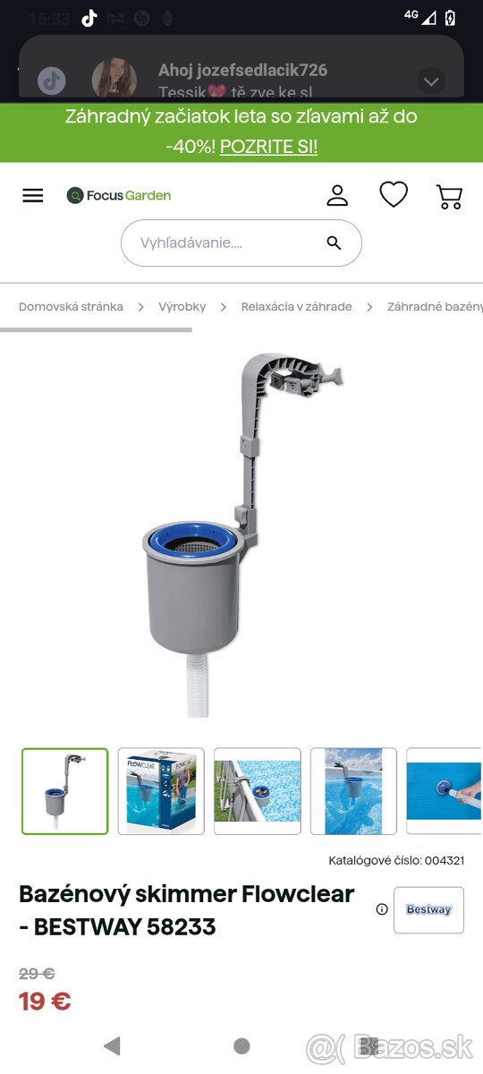 Bazén plus komplet vybavenie - 2