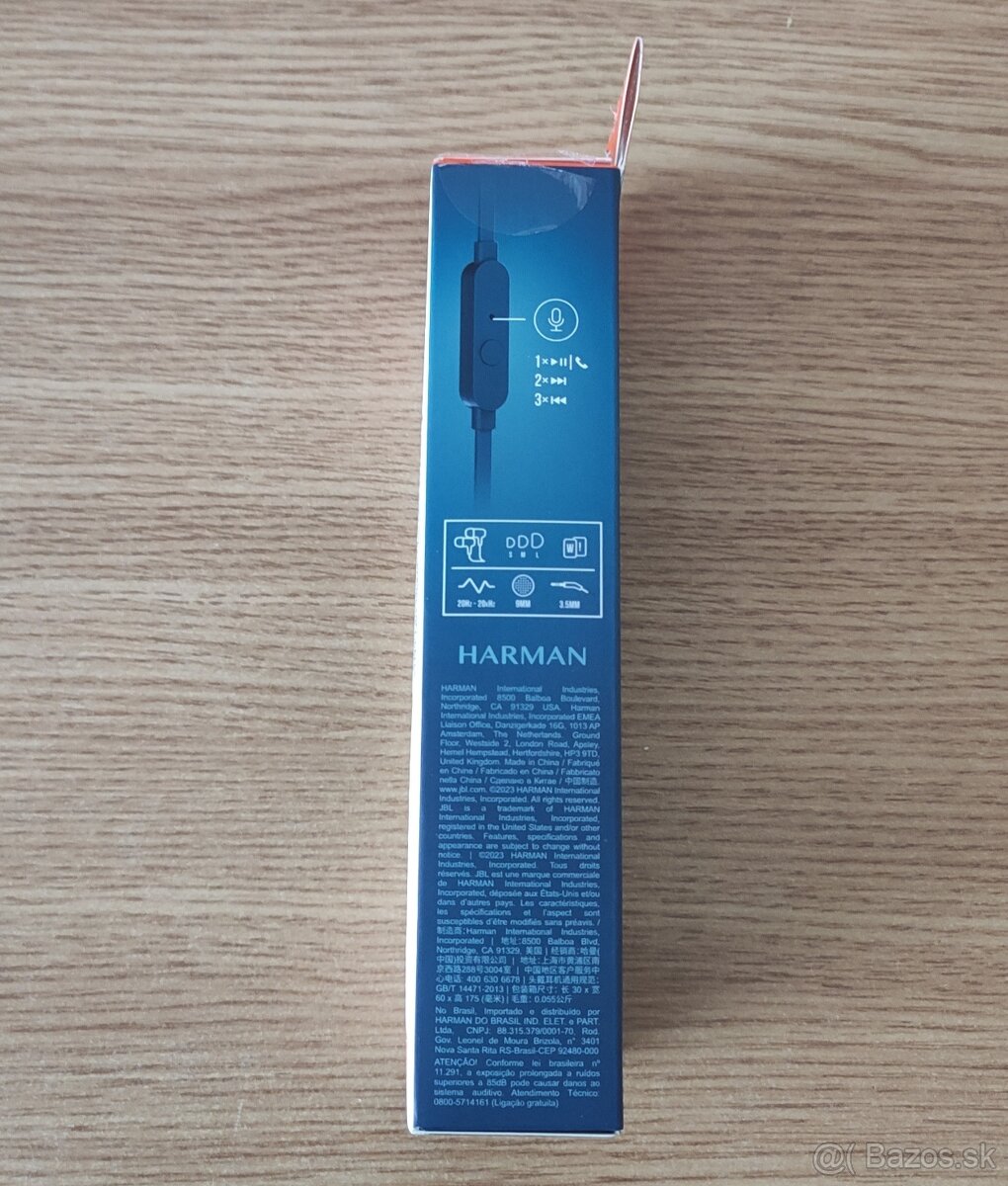 Predám slúchadlá JBL T110 - 2