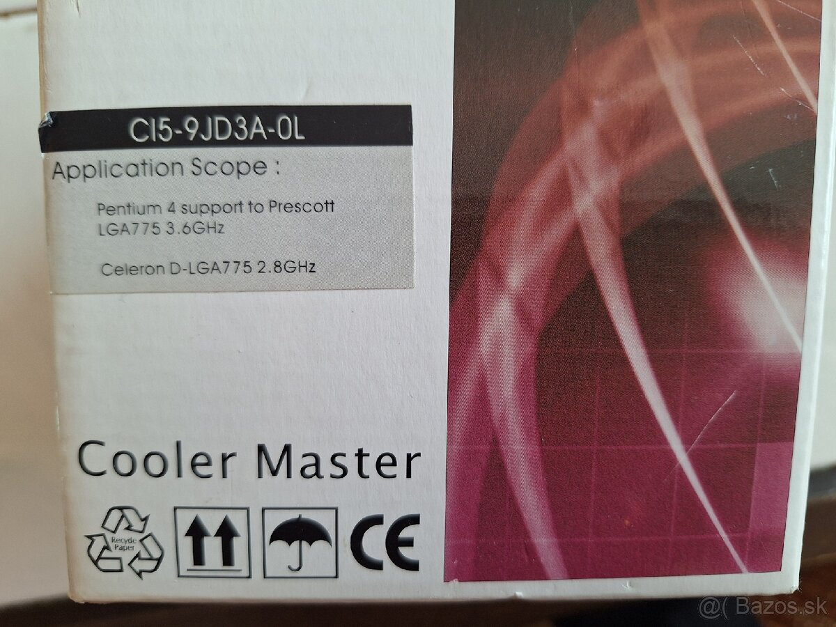 Chladic komplet Intel. Novy. - 2