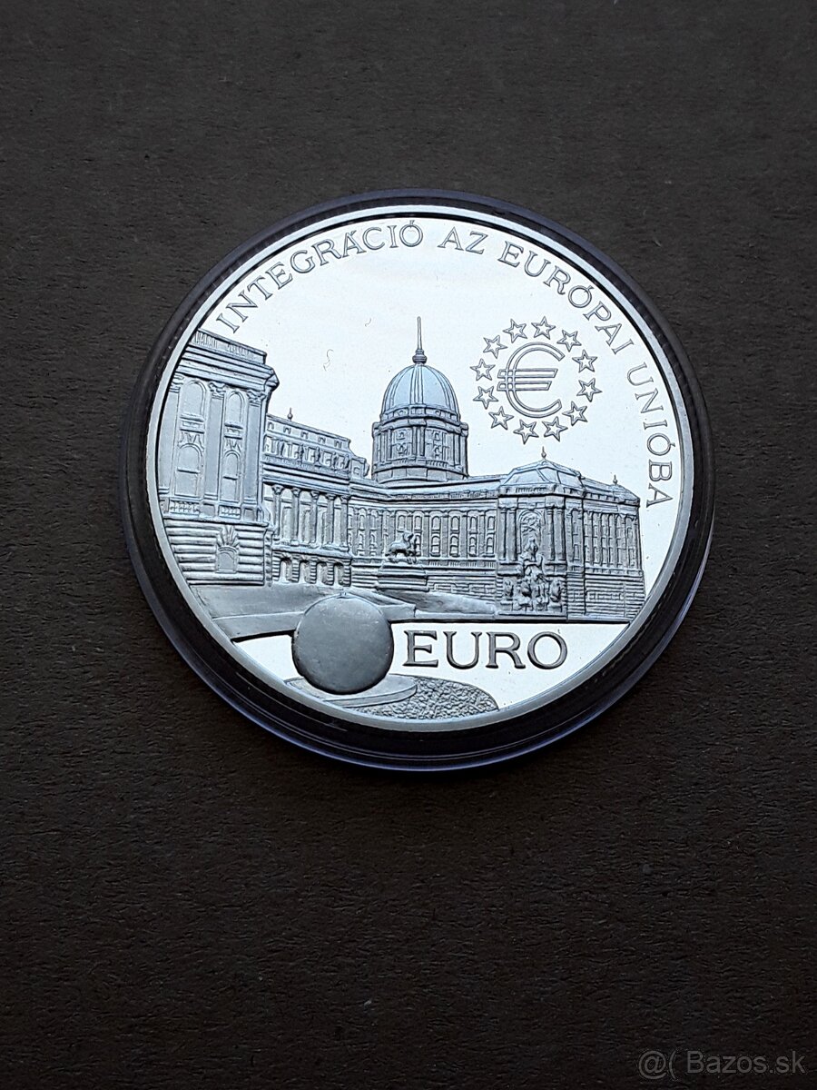 Minca 2000 Forint 1997 proof, striebro - 2