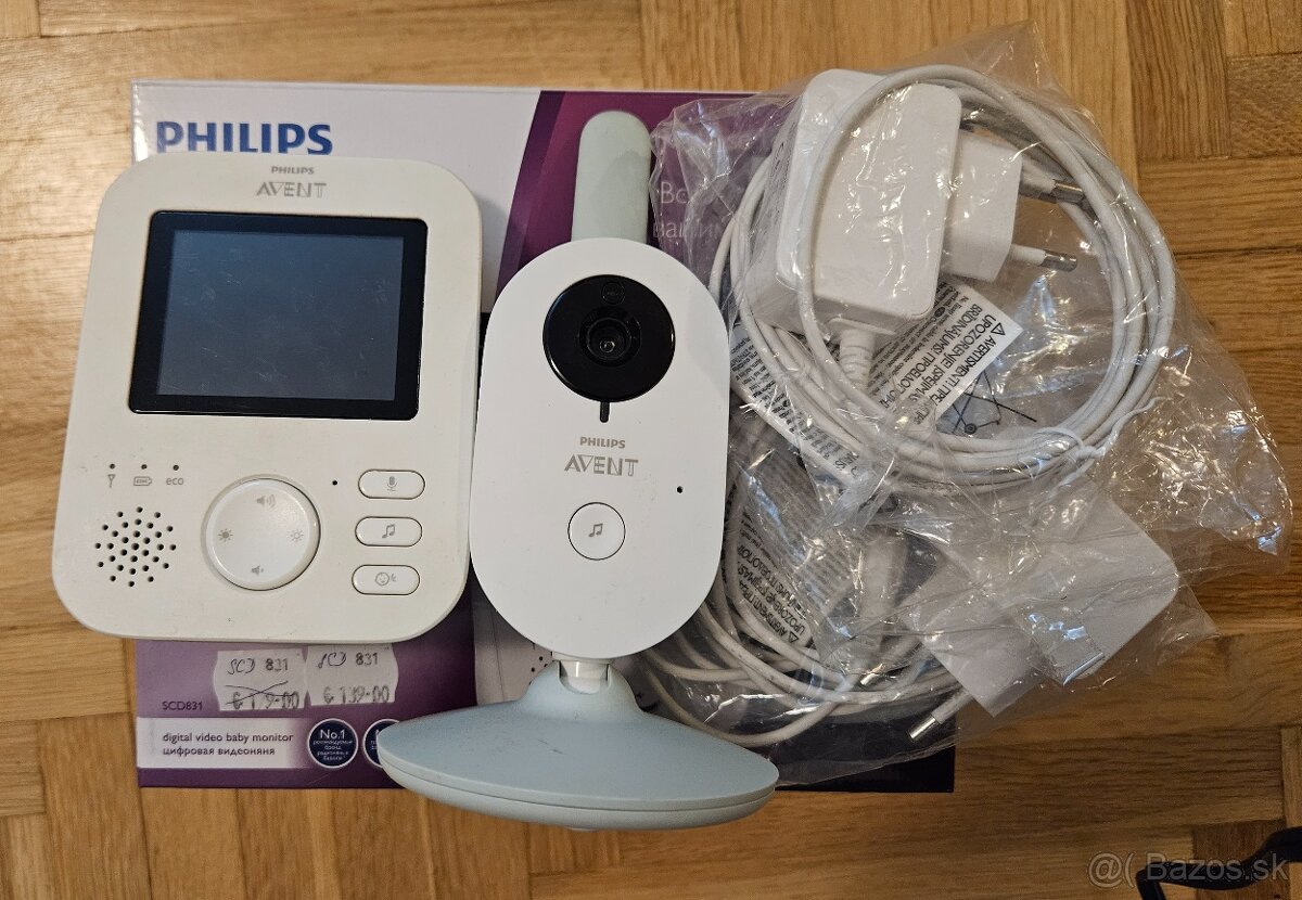 Philips Avent SCD831 – Digitálna video pestúnka - 2