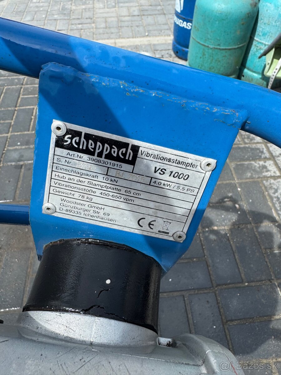 Vibračná ubíjačka Scheppach VS 1000 - 2
