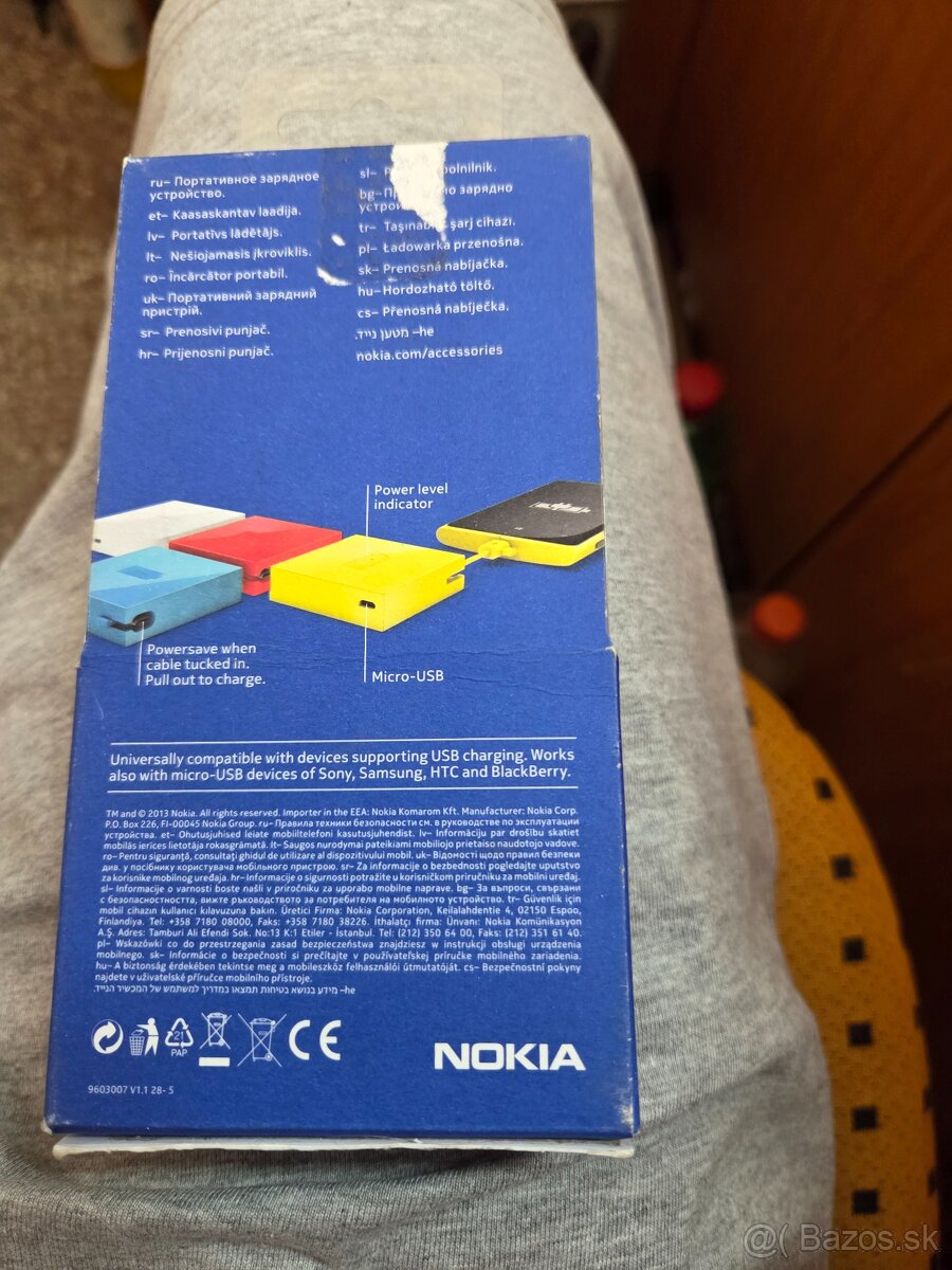 Originálna nabíjačka Na Nokiu - 2