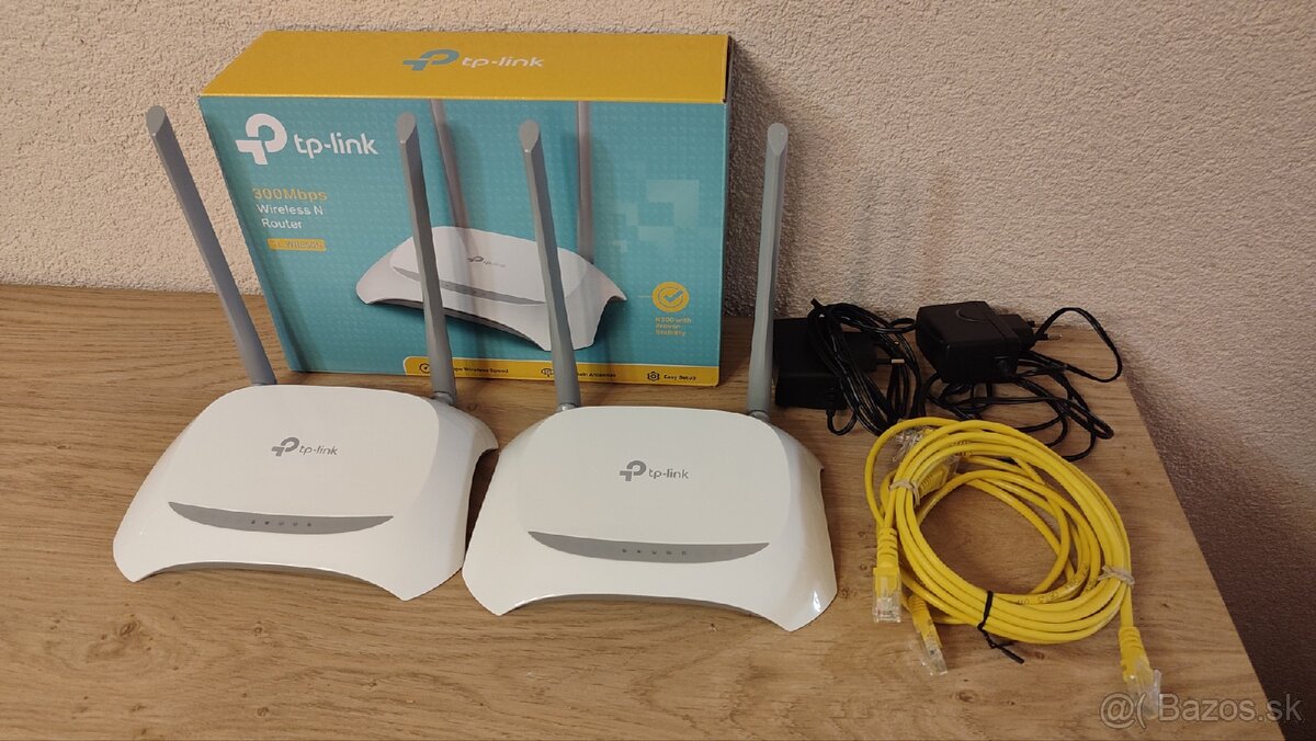 Router TP link 300 Mbps TL-WR850N - 2ks - 2